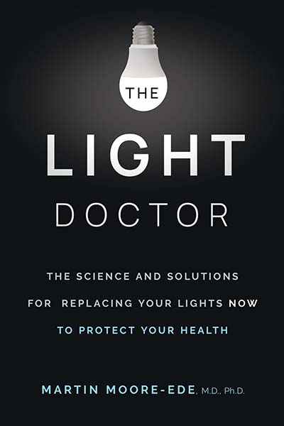 book cover for The Light Doctor by Dr. Martin Moore-Ede